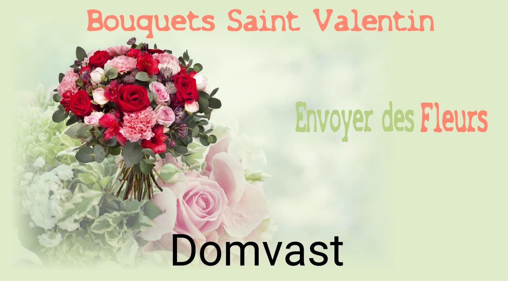 Roses de Saint-Valentin livrées à Domvast